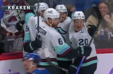 Bjorkstrand helten for Kraken 🇩🇰 Bjorkstrand clutch with 2 goals for Kraken