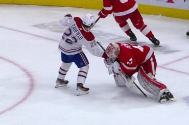 James Reimer Gets A Holding The Stick Penalty In OT