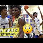 "THIS IS MY CITY" Sharife Cooper vs Anthony Edwards CRAZY HYPE BATTLE!! McEachern vs Holy Spirit