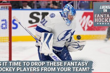 Is It Time To Drop These Fantasy Hockey Players? Anders Lee, Jonas Johansson, Jake DeBrusk & More!