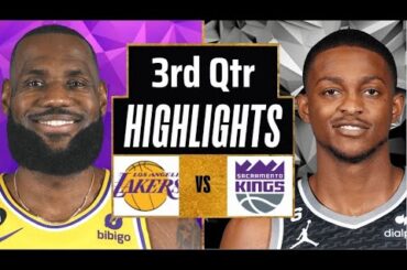 Los Angeles Lakers vs Sacramento Kings Full Highlights 3rd QTR | Nov 15 | 2023 NBA Regular Season