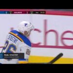 Vladimir Tarasenko assists on Paul Stastny NHL 600th point (2017)