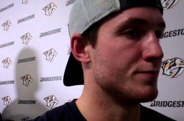 Colton Sissons - Preseason postgame versus Florida Panthers