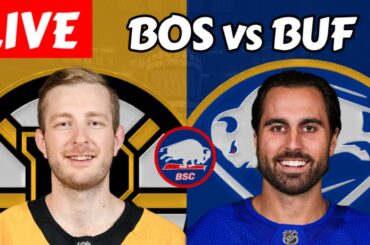 Buffalo Sabres vs. Boston Bruins | NHL Livestream (Reaction + Play by Play) - 11/14/23