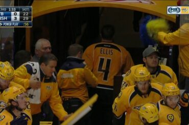 Gotta See It: Predators & Lightning brawl after Ellis blindsides Brown