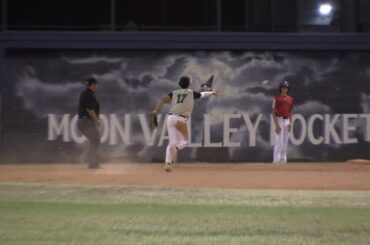 Michael Welikala - Thousand Oaks Strong - Layout at 1B - Southwest Wood Bat Veteran's Day Classic