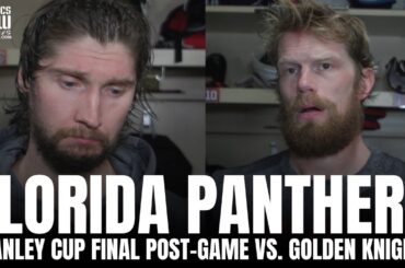 Sergei Bobrovsky & Eric Staal React to Vegas Golden Knights Winning Game 1 of Stanley Cup Finals