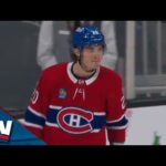 Canadiens' Juraj Slafkovsky One-Times Goal Off Slick Saucer Pass From Nick Suzuki