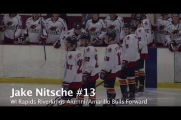 WI Rapids Riverkings Alumni Jake Nitsche on His NAHL Advancement Amarillo Bulls