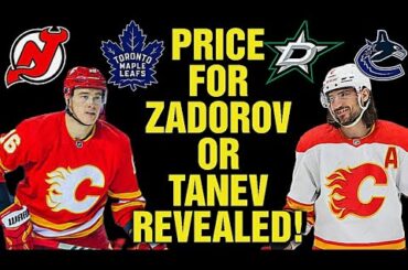 The Price For Calgary Flames Nikita Zadorov & Chris Tanev REVEALED By Insider!