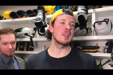 Predators' Ryan Johansen on shootout goal against Wild