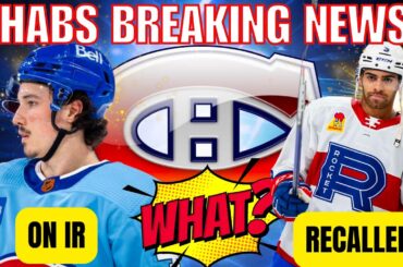 MONTREAL CANADIENS BREAKING NEWS