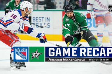 Rangers @ Stars 11/20 | NHL Highlights 2023