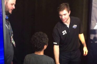 Upper Deck NHL All-Star Kid Correspondent Interviews Brayden Point