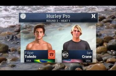 Filipe Toledo vs Ian Crane - 2015 Hurley Pro at Trestles: Round Two, Heat 1 Recap