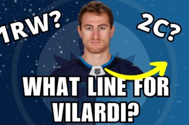 What line will Gabriel Vilardi play on when he returns to the Winnipeg Jets?