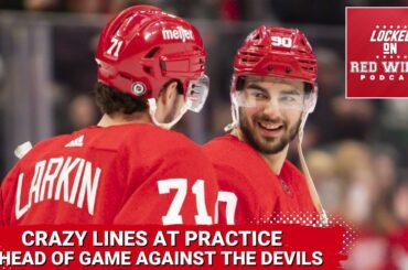 Joe Veleno Replaces Alex Debrincat as Lines Blended at Practice | Previewing the New Jersey Devils