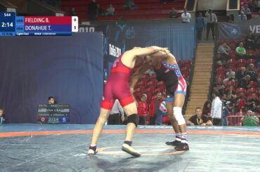 1/8 FS - 70 kg: B. FIELDING (USA) v. T. DONAHUE (USA)