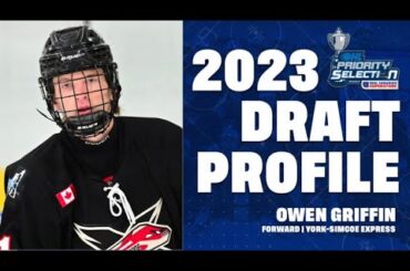 2023 #OHLDraft Watch: Owen Griffin (York-Simcoe Express)