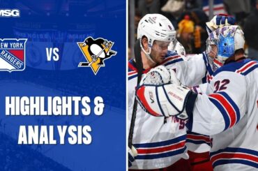 Quick Hands Penguins Goose Egg Before Thanksgiving | New York Rangers