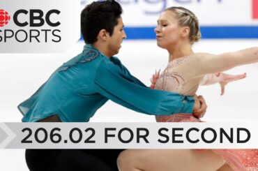 Marjorie Lajoie and Zachary Lagha place 2nd at Cup of China ice dance competition | CBC Sports