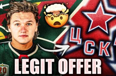 Kirill Kaprizov Receives LEGIT OFFER FROM CSKA MOSCOW (Minnesota Wild News & Trade Rumours NHL 2021)