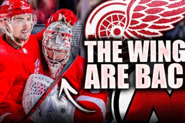 ALEX LYON IS A BEAST: THE DETROIT RED WINGS ARE BACK AGAIN (SHUTOUT VS NEW JERSEY DEVILS) Raymond