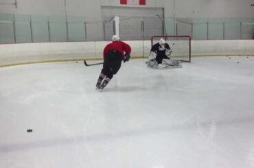 Prospect Sean: Skating, Puck Control and Shooting at NHTC