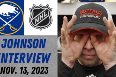 Erik Johnson After Practice Interview (11/13/2023)