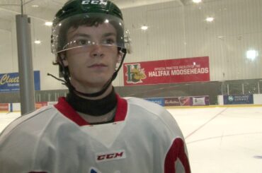 Ethan Phillips attends Mooseheads camp