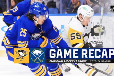 Penguins @ Sabres 11/24 | NHL Highlights 2023