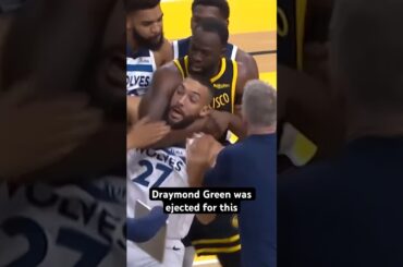 Draymond received a flagrant 2 following the scuffle