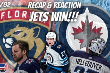 HELLEBUYCK SHUTOUT & 5 GAME WIN STREAK!! Jets Win 3-0 -23/24 Winnipeg Jets Game Recap&Reaction 19/82