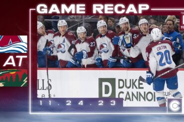 National MacDermid Dangle Day | Toyota Game Recap 11/24/2023