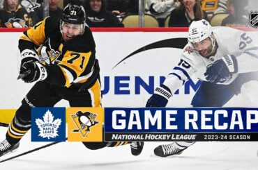 Maple Leafs @ Penguins 11/25 | NHL Highlights 2023