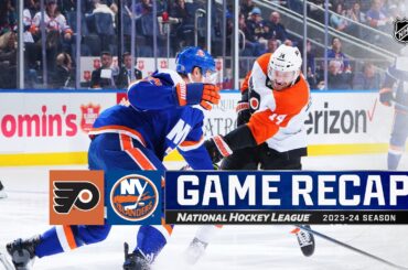 Flyers @ Islanders 11/25 | NHL Highlights 2023