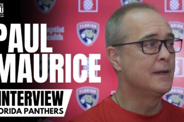 Paul Maurice talks Florida Panthers Battling Through Injuries, Barkov Status & Anton Lundell Growth