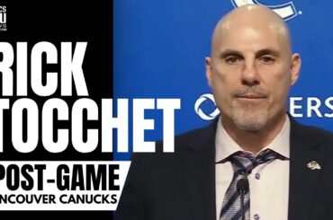 Rick Tocchet Explains Quinn Hughes Greatness After OT Winner vs. Islanders & Filip Hronek Impact