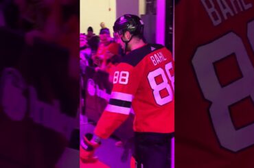 NJ Devils BEHIND THE SCENES Kevin Bahl Exits Ice After Warmups 11/25 #njdevils #shorts #short