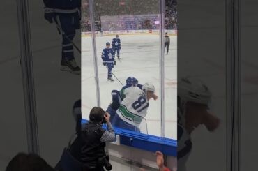 Dakota Joshua vs Mark Giordano Fight🥊💥 | Vancouver Canucks vs Toronto Maple Leafs