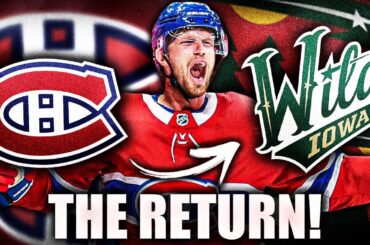 THE RETURN OF ERIC STAAL: Iowa Wild (Montreal Canadiens, Minnesota Wild NHL News & Rumours Today)