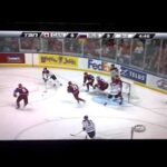 Sabres prospect Marcus Foligno lays a big hit in the 3rd period of Canada/Russia 12/2610