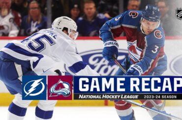 Lightning @ Avalanche 11/27 | NHL Highlights 2023