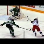 Oliver Bjorkstrand finds small window, roofs goal past Ben Bishop