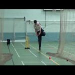 Oli Clarke Bowling with Graeme White