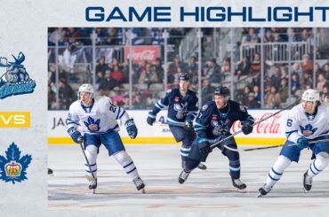 Toronto Marlies vs. Manitoba Moose | Game Highlights | November 19, 2023