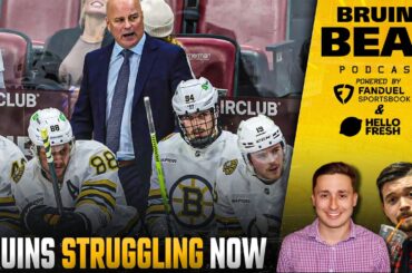 Bruins STRUGGLING For First Time This Season | Bruins Beat