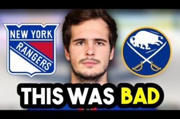 New York Rangers STRUGGLE In Loss To Buffalo Sabres!