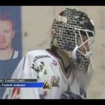 Frederik Andersen scores goal (2010)