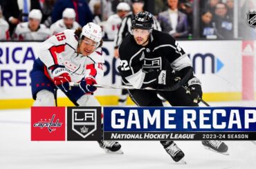 Capitals @ Kings 11/29 | NHL Highlights 2023